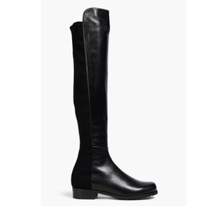 Stuart Weitzman 50/50 leather and neoprene over the knee boots. New.